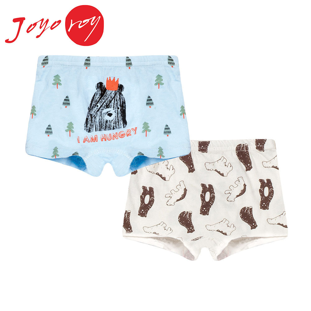 Joyo Roy children's cotton boxer briefs boys cartoon creative underwear wholesale OBM ODM OEM recruit agent