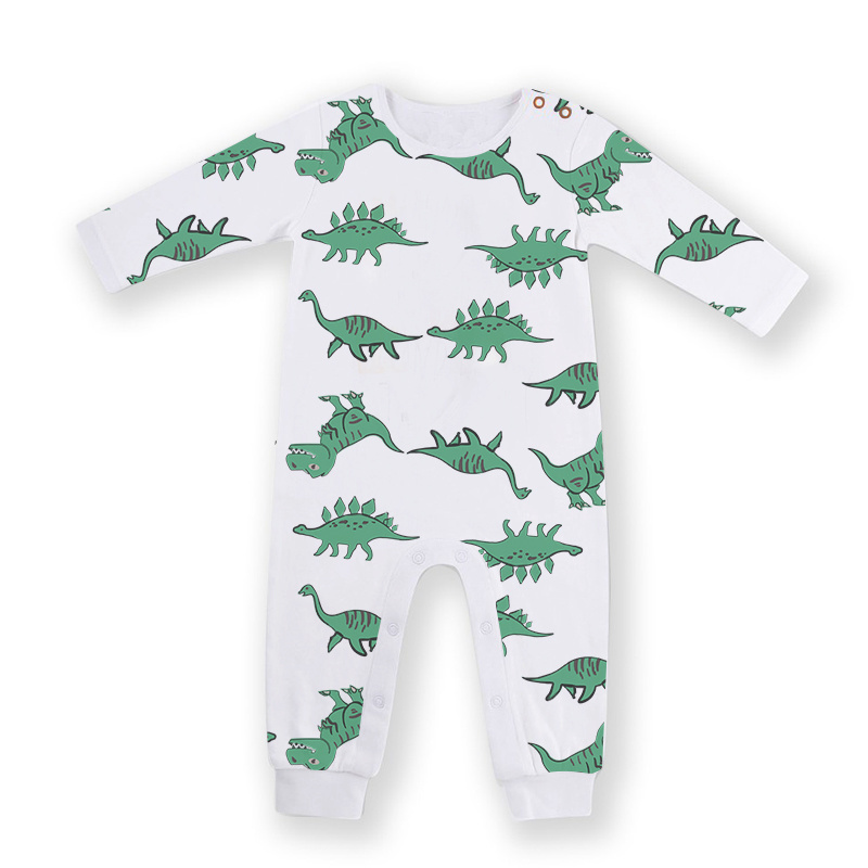 Breathable  Washable Baby Pajamas Wholesale Organic Cotton Baby Pajamas