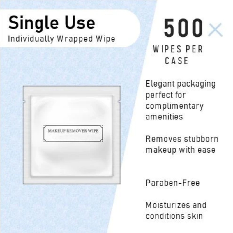 Cosmetic Cleansing Wipes Travel-size Gentle Makeup Remover Wipes