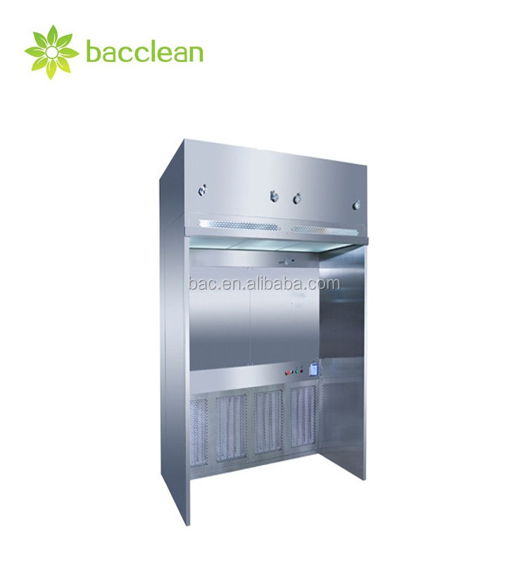 Sampling Booth Cleanliness Sign Dispensing Booth / Sampling Booth Portable Clean Room / Negative ...