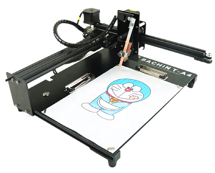 BACHIN 2022 Drawbot Pen Drawing Machine Lettering Robots Kit A4 A5 Diy Smart Handwriting Machine Writing Robot Toys