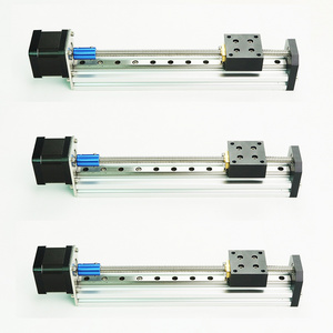 BACHIN Mini Linear Guide Slide Rail CNC Small Stage Actuator Screw Lead Motion Nema Robot Part Stepper Motor