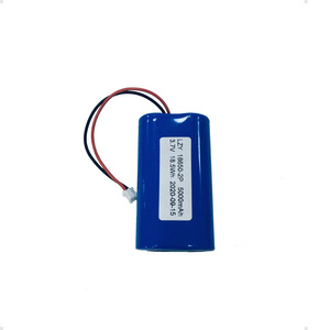 Customize 18650 Battery 3.7v 1S2P 3.7V 5000mAh Rechargeable Lithium ion Battery Pack for Mining Lamp Lighting