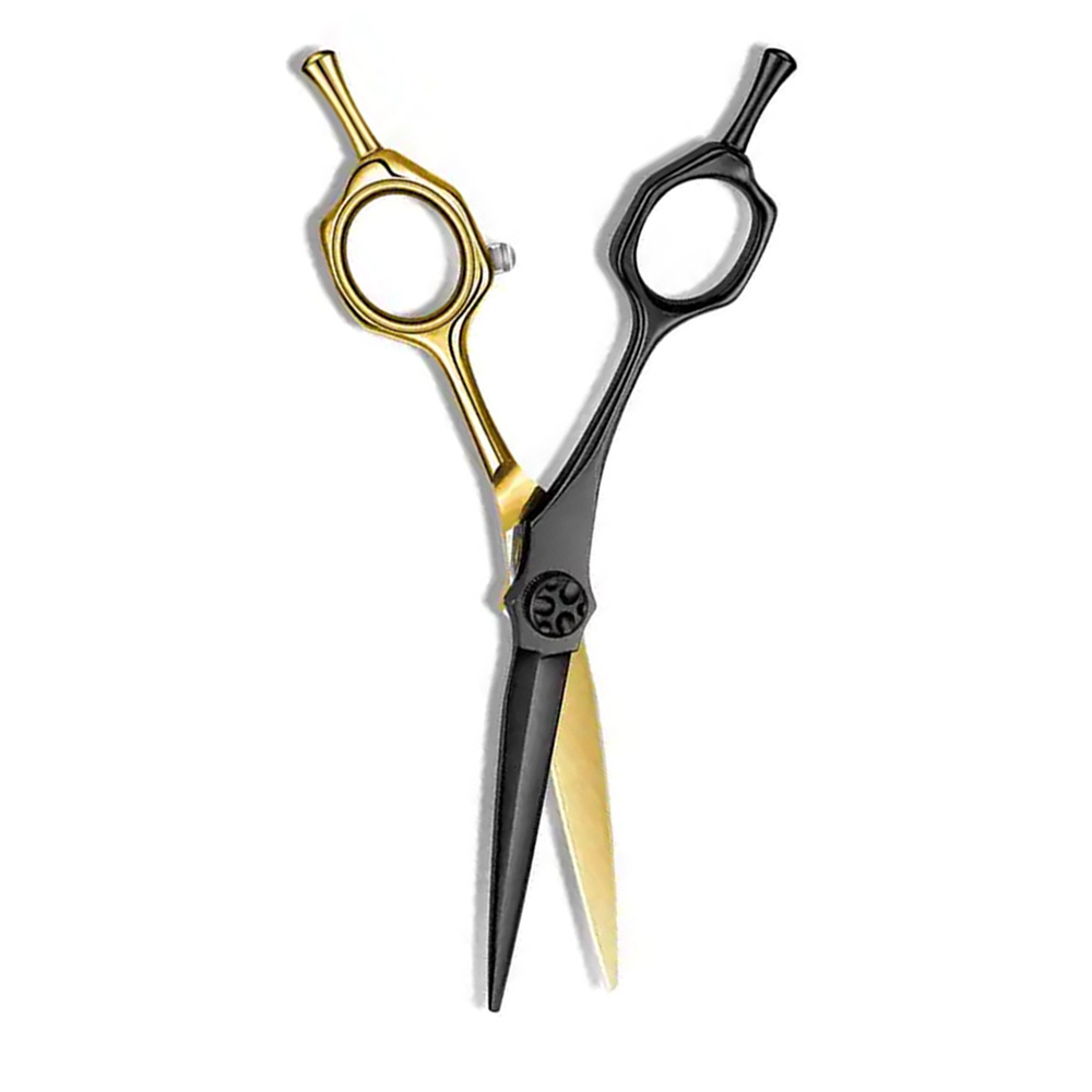 Professional Salon Hair Cutting Barber Scissors Blunt Tip With Sharp Metal Steel Blades Beauty Hairdressing Scissors