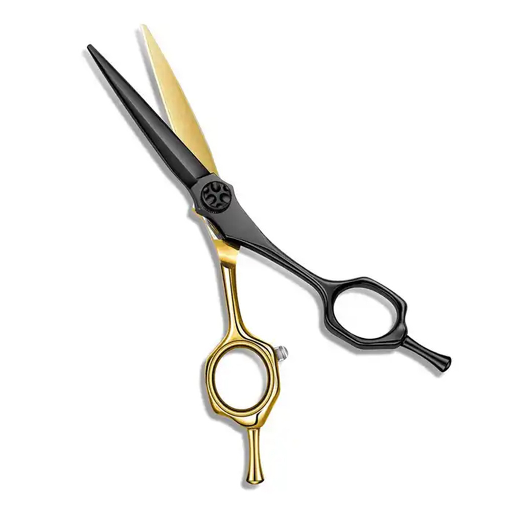 Professional Salon Hair Cutting Barber Scissors Blunt Tip With Sharp Metal Steel Blades Beauty Hairdressing Scissors