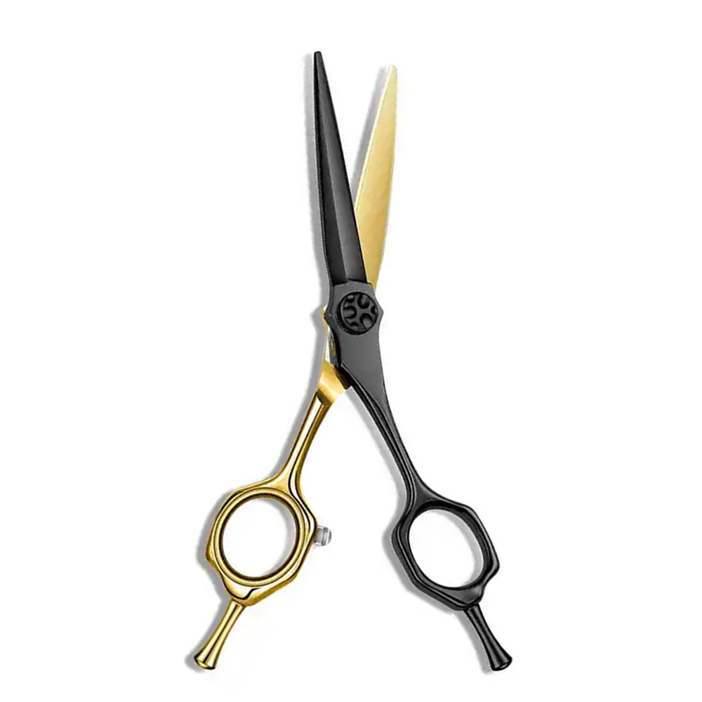 Professional Salon Hair Cutting Barber Scissors Blunt Tip With Sharp Metal Steel Blades Beauty Hairdressing Scissors