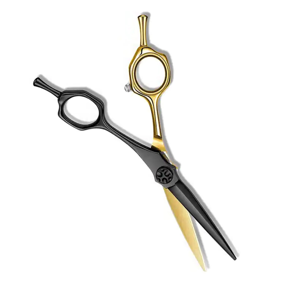 Professional Salon Hair Cutting Barber Scissors Blunt Tip With Sharp Metal Steel Blades Beauty Hairdressing Scissors