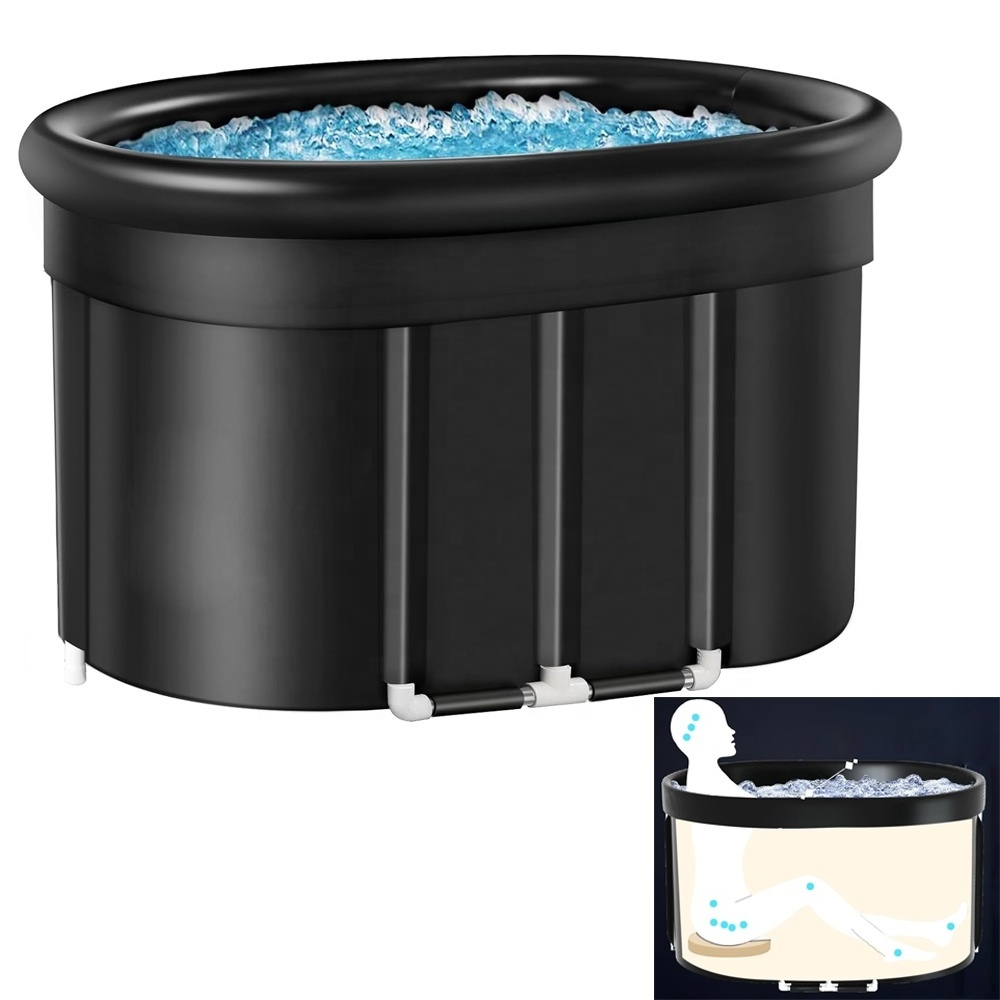 Portable Large Ice Barrel Bath Tub Recovery Custom logo Ice Bathtubs Manufacturers In China