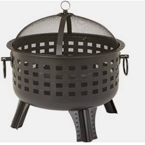 Fire Pit for Outside 26 inch Outdoor Wood Burning brazier Large Steel Firepit Bowl for Backyard Bonfire Patio