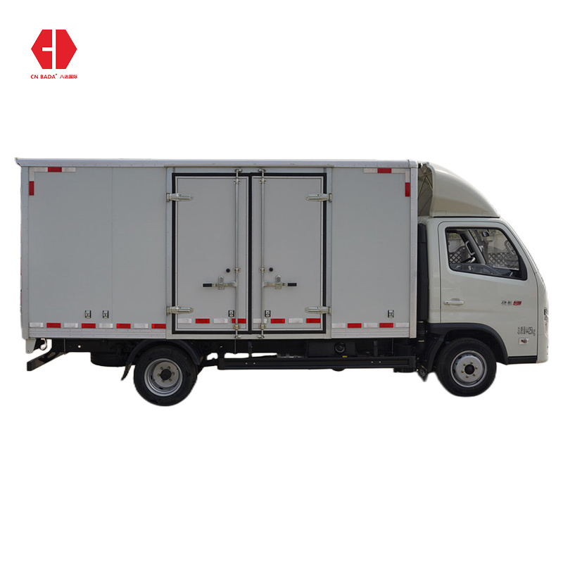 Foton used  closed cargo van delivery truck 1.6 ton mini diesel 120 hp small 4x2 light cargo trucks