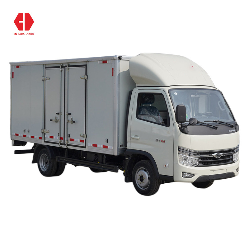 Foton used  closed cargo van delivery truck 1.6 ton mini diesel 120 hp small 4x2 light cargo trucks