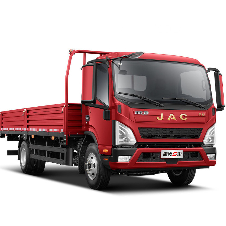 High Quality JAC 4X2 Light Cargo Truck Cheap Price Dry Steel Cargo Box Flatbed Cargo Truck Hot Sale