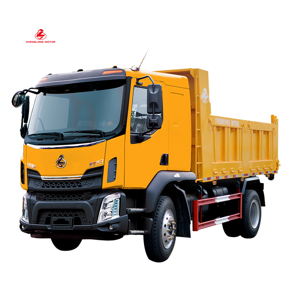 Dong feng New used small left hand drive dumper Euro 3 chenglong middle sized dumping tipper 130 hp 12 ton mini 4x2 dump truck