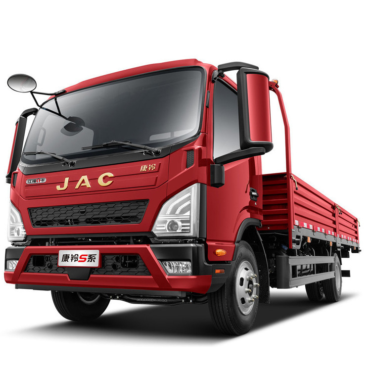 High Quality JAC 4X2 Light Cargo Truck Cheap Price Dry Steel Cargo Box Flatbed Cargo Truck Hot Sale