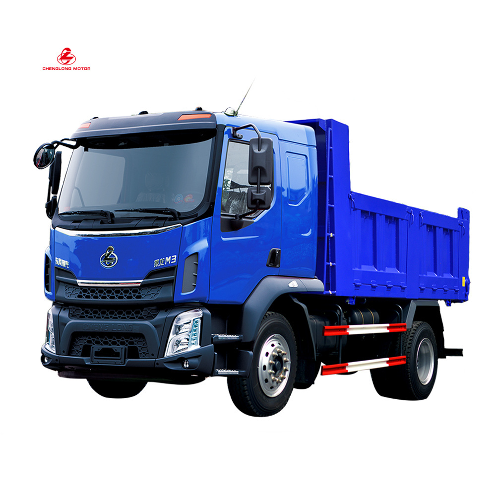 Dong feng New used small left hand drive dumper Euro 3 chenglong middle sized dumping tipper 130 hp 12 ton mini 4x2 dump truck