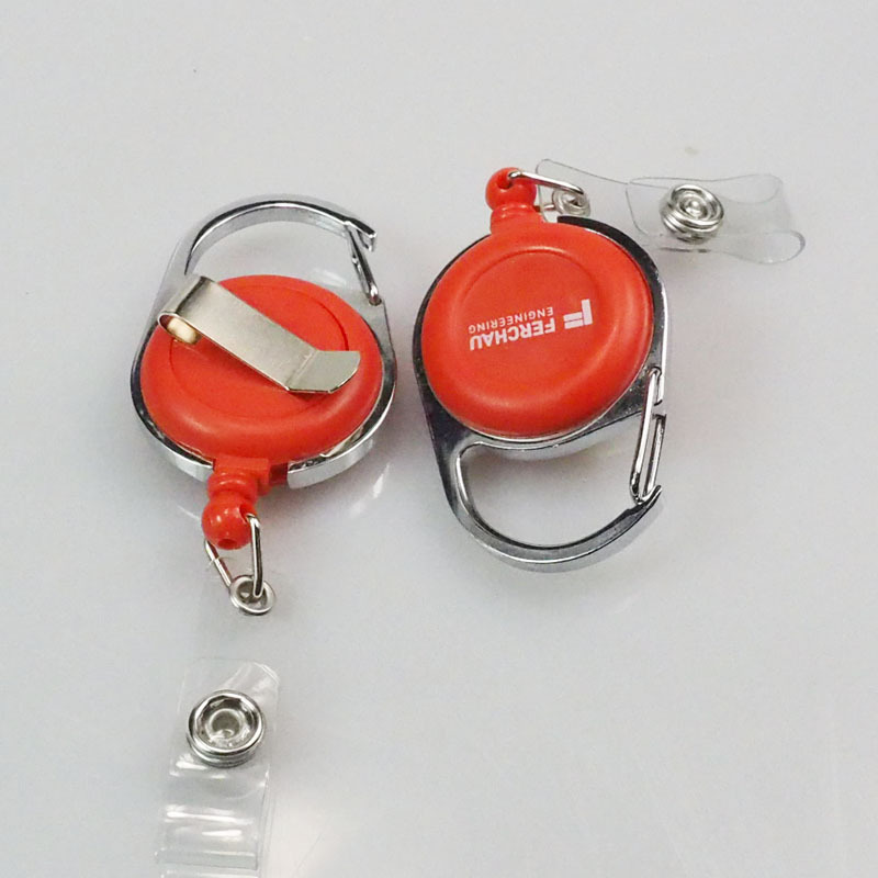 best sellers Retractable carabiner Pull Reel Keychain Lighter Holder