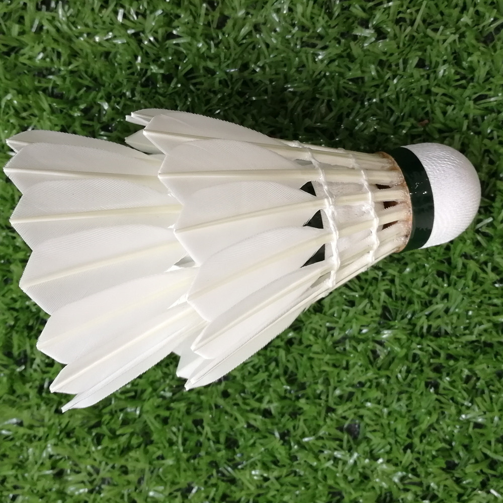 high quality badminton goose feather shuttlecocks shuttlecocks ling mei 90