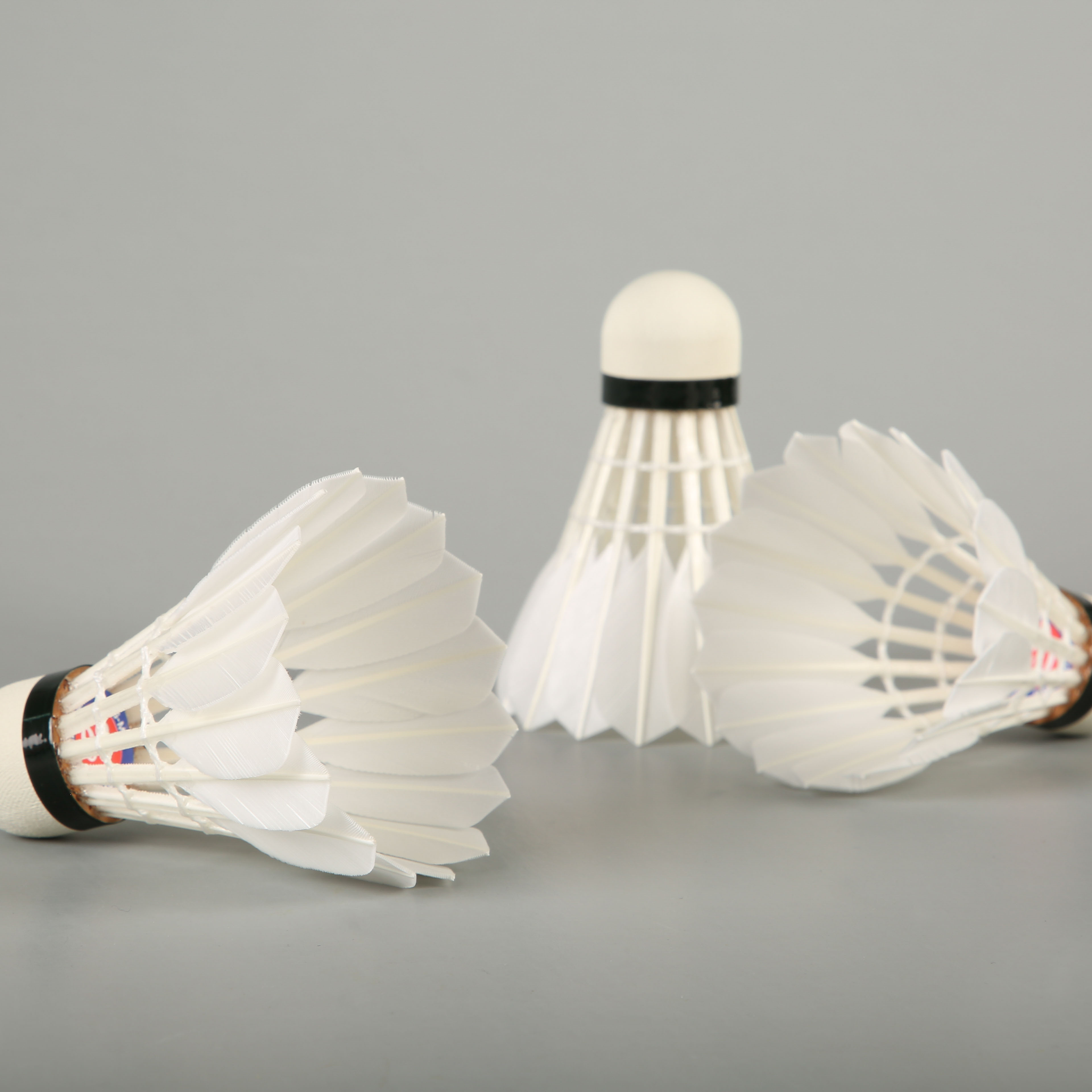 bwf approved ling mei 90 badminton shuttlecock goose feather