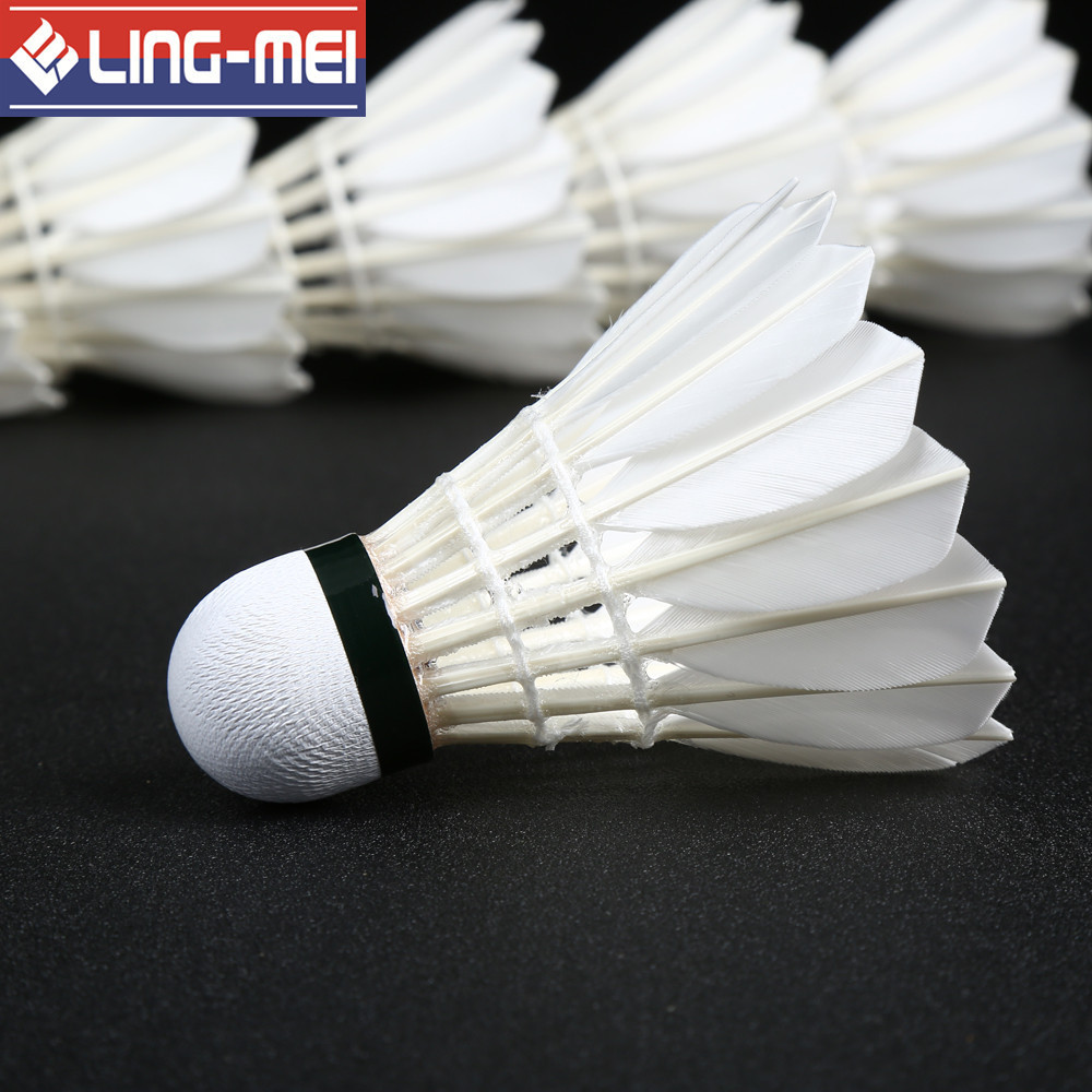 BWF Lingmei 90 Shuttlecock Anhui Goose Feather shuttlecocks ling mei