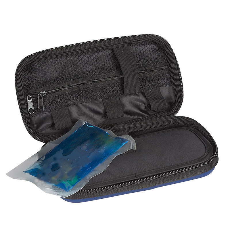 Blue Colour Diabetics Cooler Bag for Insulin Pen Travel Insulin Case