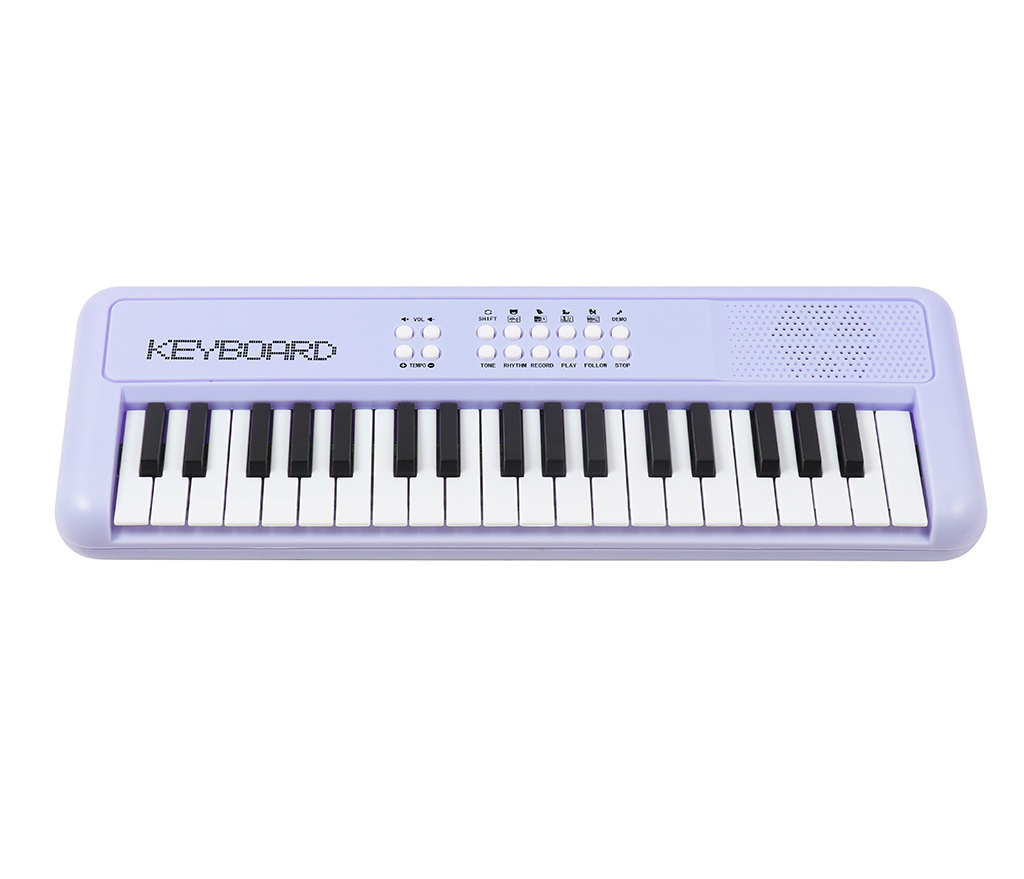 Early Education Piano 37 Keys Musical Toy Keyboard Multi-Function Musical Organ with Microphone For Kids or Beginners