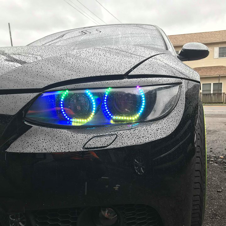 E90 E92 f30 F31 multi-color changing led angel eyes DTM style RGB angel eyes led halo for bmw