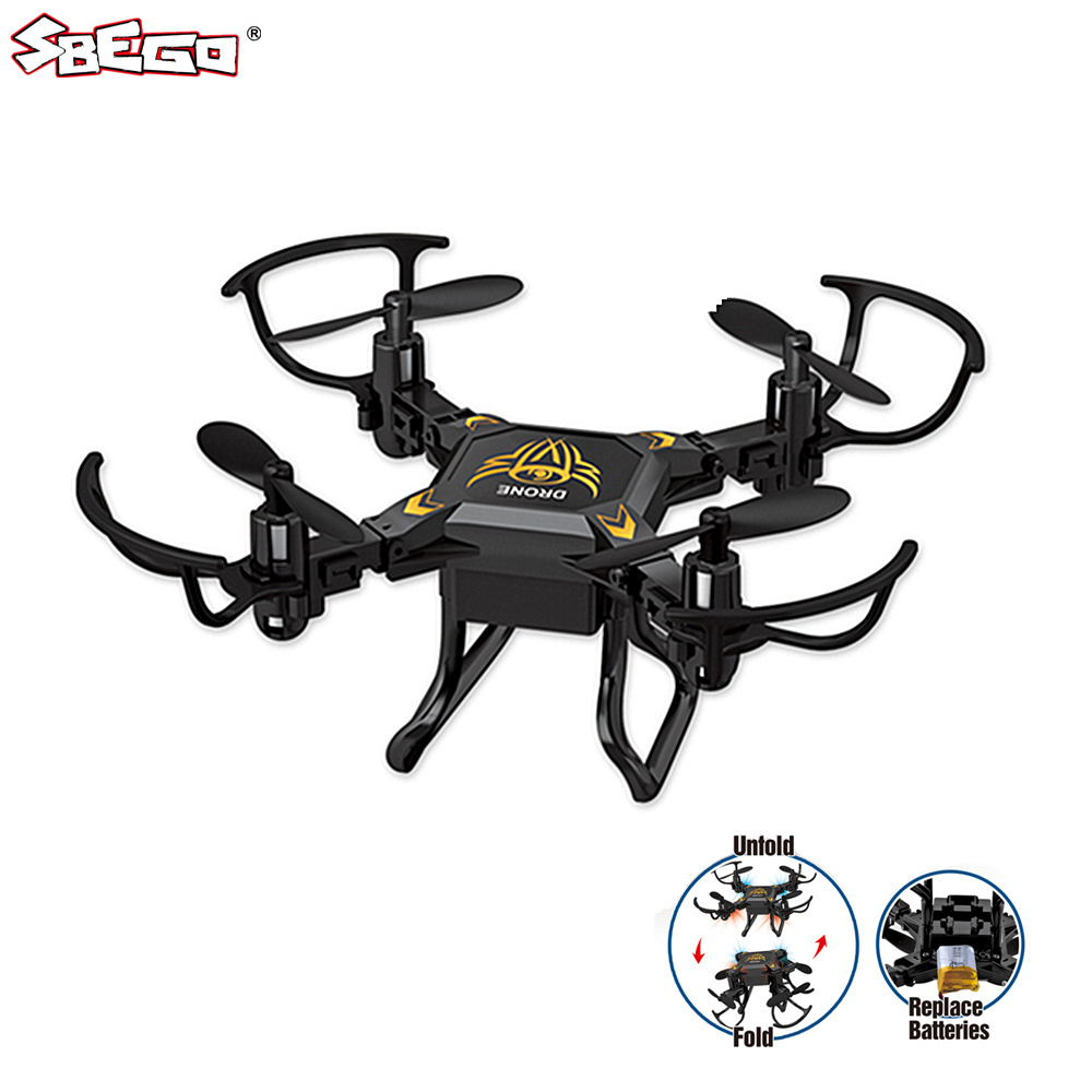 2018 Most Popular Sbego 4 Channels 6-Aixe Folding Drone Without Camera Foldable Helicopter Made In China