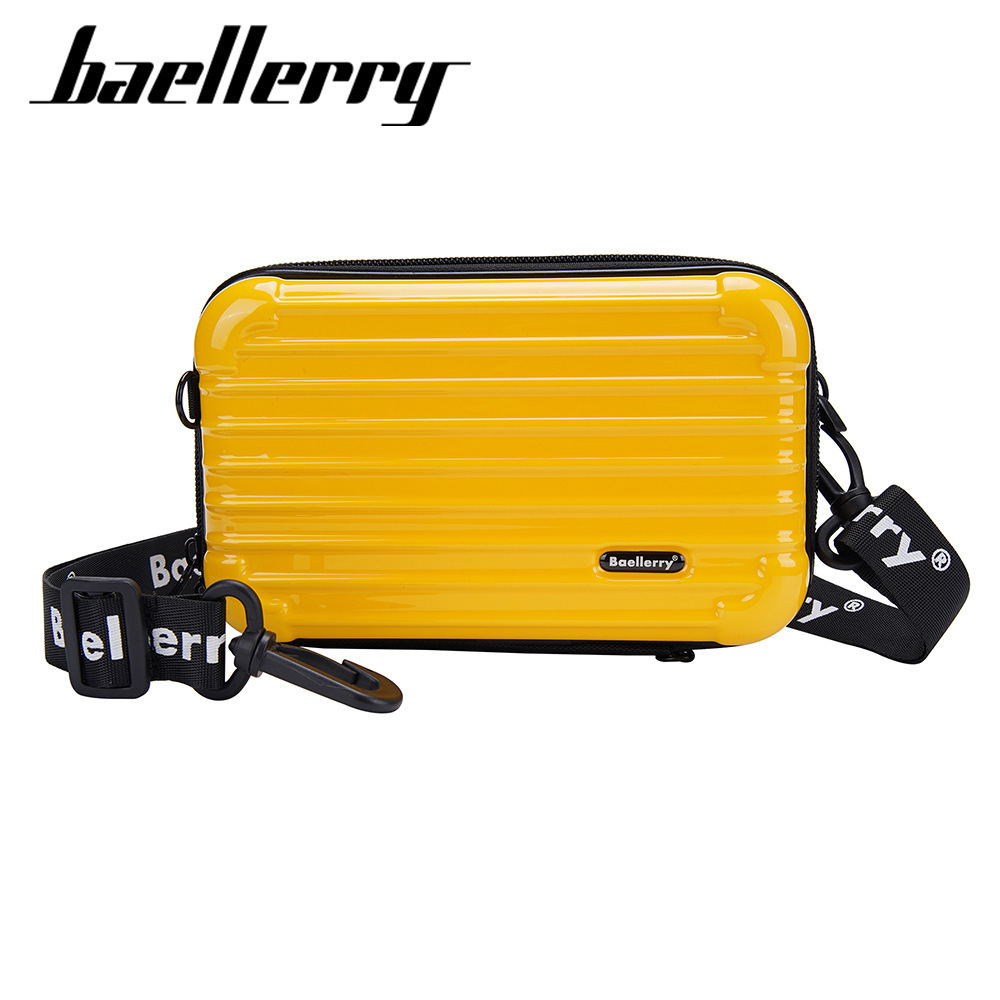 baellerry ABS Multifunction Storage crossbody small sling bags 7 inch Lady Cosmetic travel mini crossbody suitcases for women