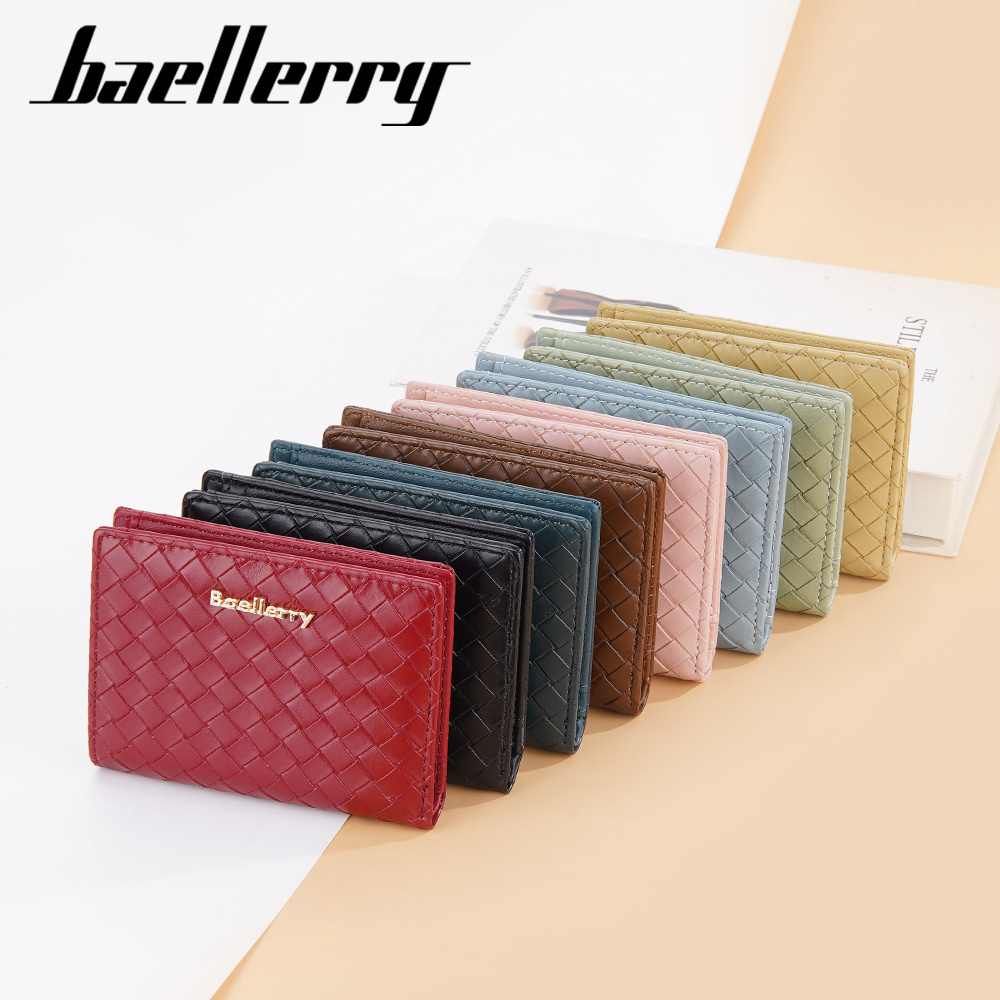 Baellerry Wholesale Mini Women Purses Fashion Purse Charms Wallets Women Multi card Zipper Coin Purse