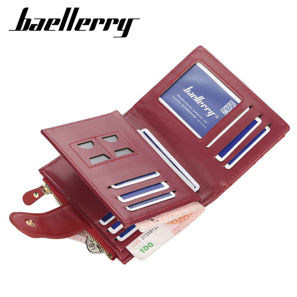 New design Baellerry wallet women  pu leather Mobile Phone card holders  Crossbody Bag  ladies wallet