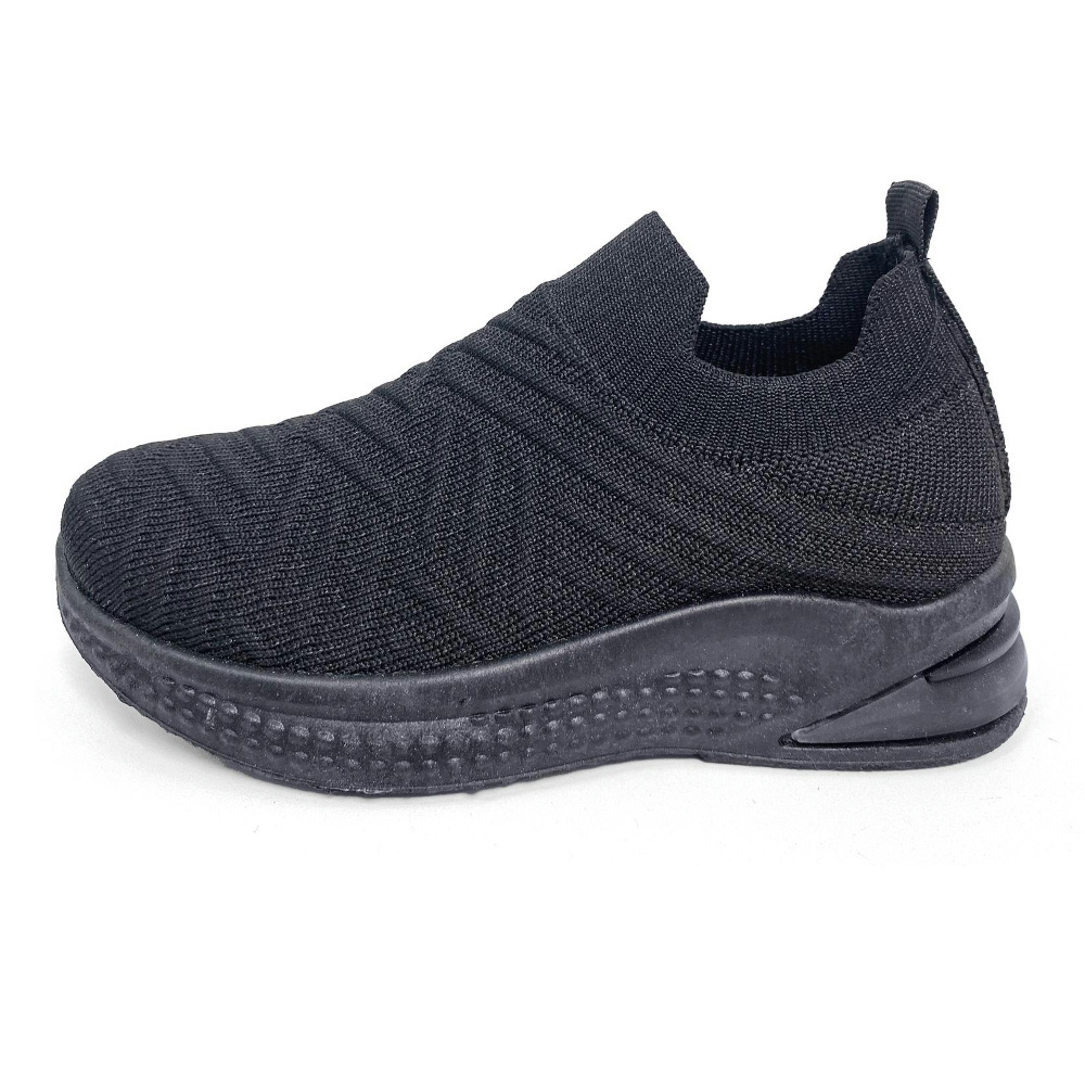 2024 New Wholesale Light Weight Fly Woven Comfortable Children Walking Shoes Casual Sport Shoes For Kids