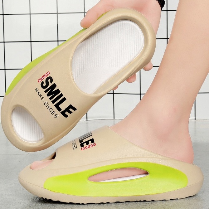 Stock Available Korean Style Women Eva Slippers Casual Bathroom Thick Sole Slippers Ladies Platform Slippers