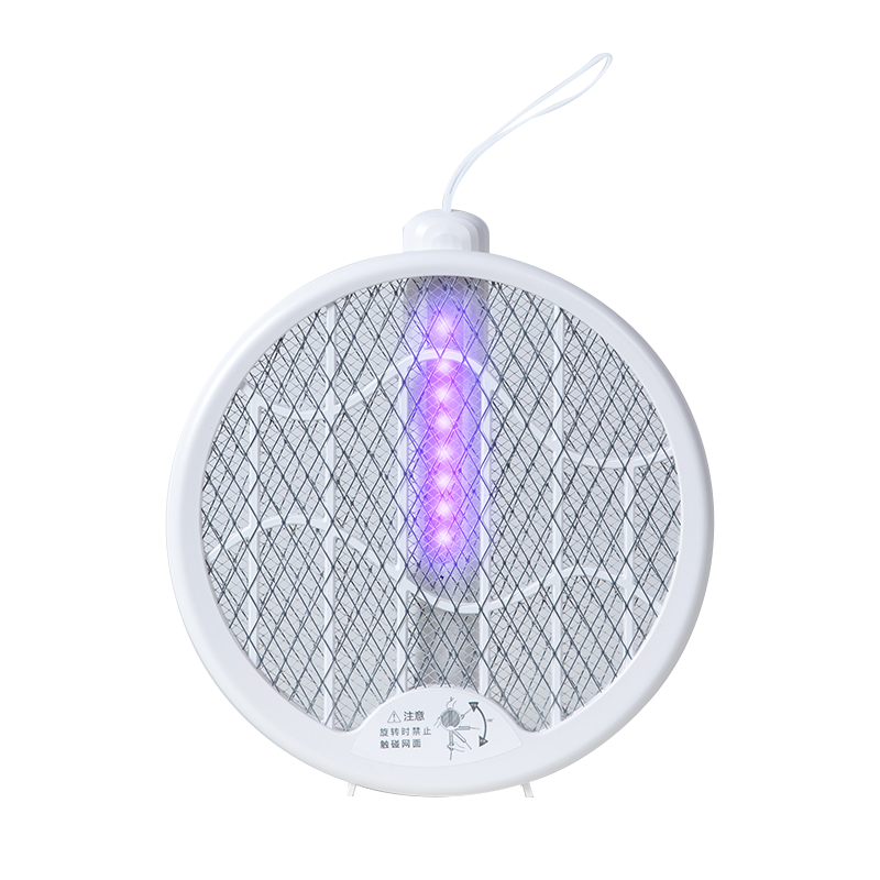 Portable Folding Lamp Mosquito Bat 2 In One LED Light Efficient Mosquito Zapper Bed Room Silance Zapping Electric Bug Zapper