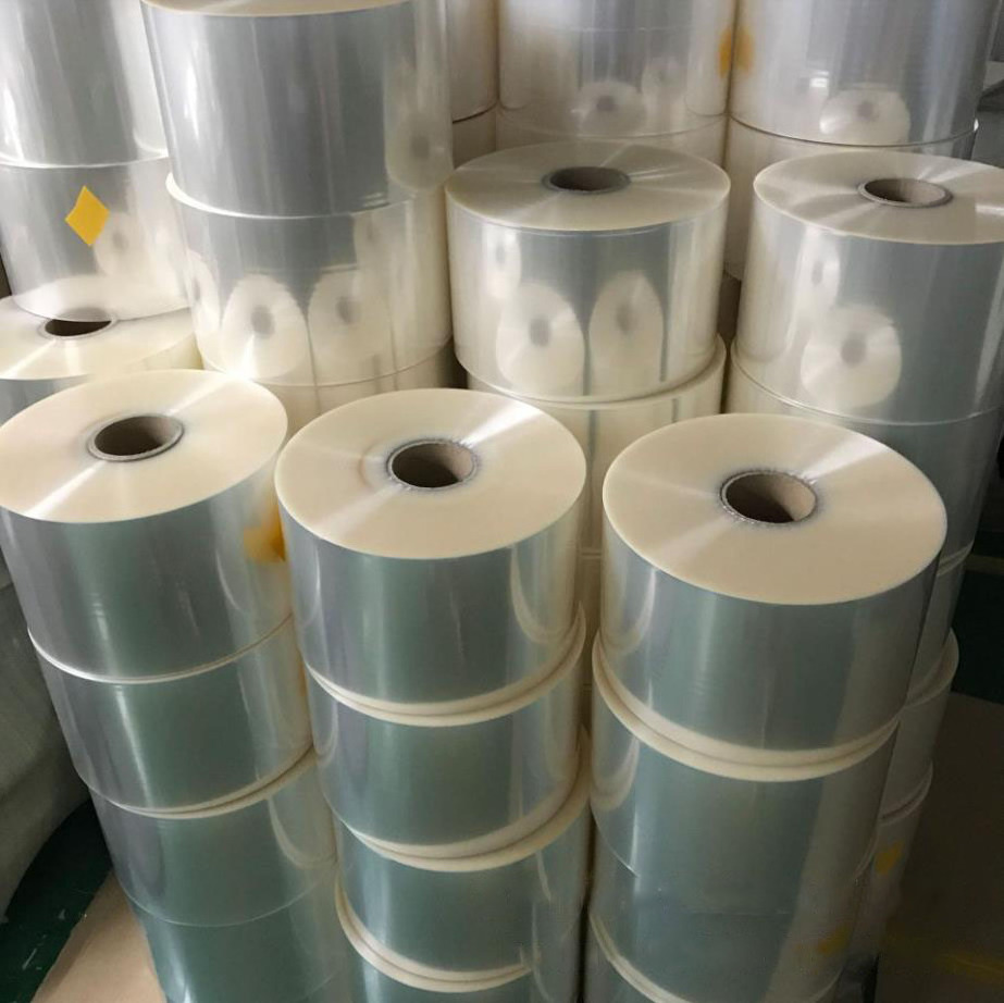 24mic Glossy Cold Laminating Film BOPP Pressure Sensitive Acrylic Adhesive Coated Paper Laminate Film Roll for Label  Industry