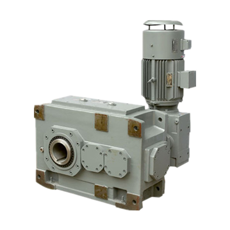 H series helical gear units H1SH3 solid shaft output industrial gearbox for sewage treatment