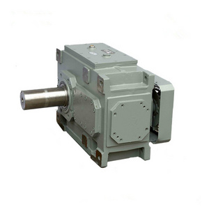 H series helical gear units H1SH3 solid shaft output industrial gearbox for sewage treatment