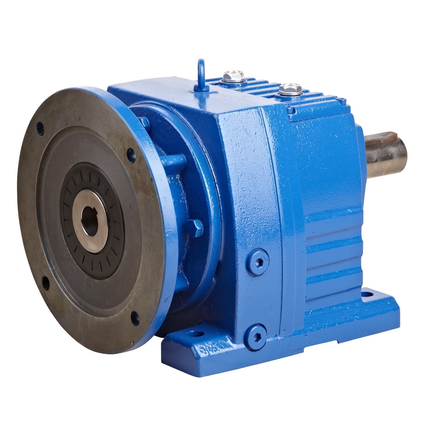 R series inline helical ac motor high speed gearbox reducer