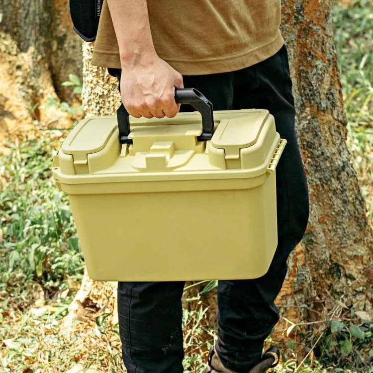 Portable Ammo Box Caisson Plastic Ammunition Case