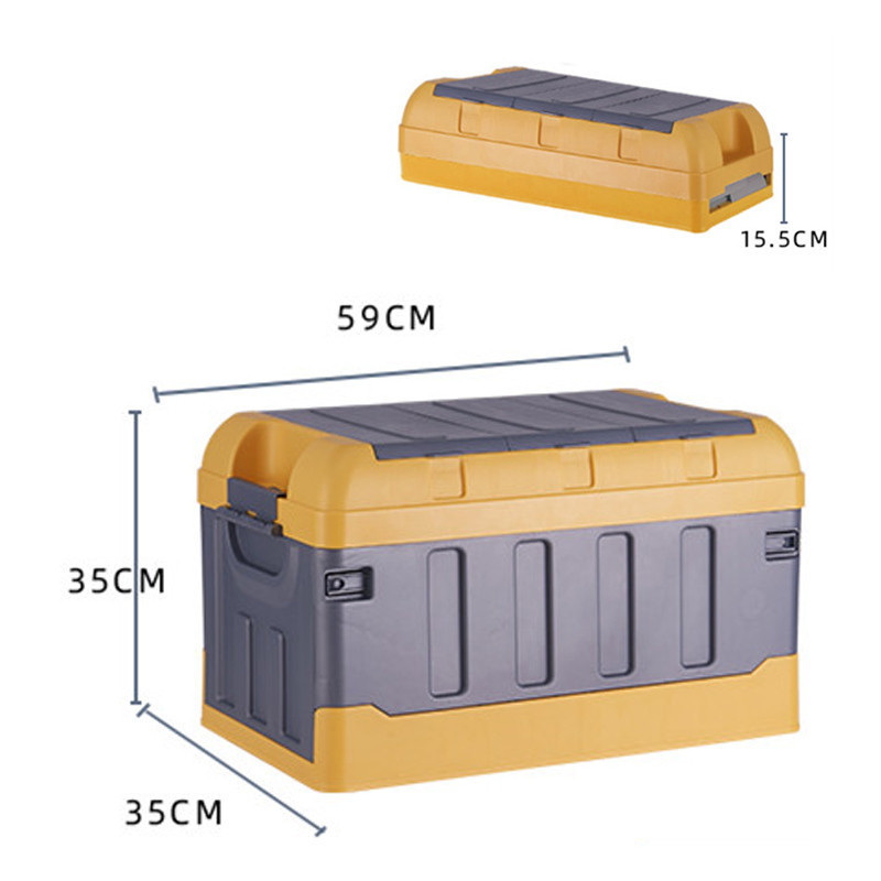 High Quality Small Size Foldable Box Plastic Folding Crate for Home Storage