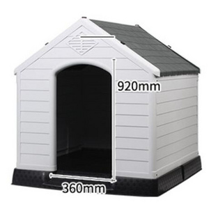 Bafuluo All Seasons Kennel decorative cheap Plastic Pet home indoor outdoor pet plastic dog house