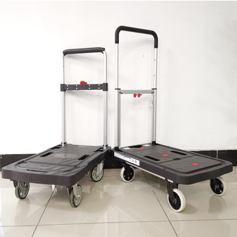 Bafuluo Warehouse high quality tool hand push flat cart for transport