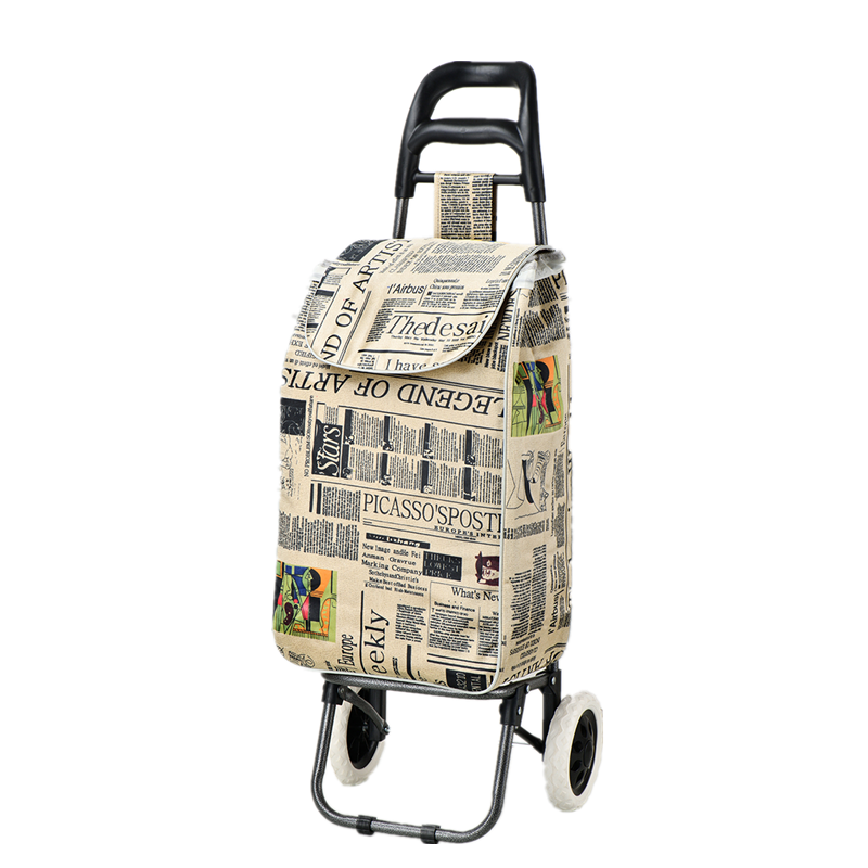 Bafuluo new item korea and europe style  foldable shopping bag market trolley for supermarket and outside