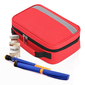 BSCI Factory Insulin Cooler Travel Case Cold Carrying Storage Organizer Diabetic Medication Cooler Bag