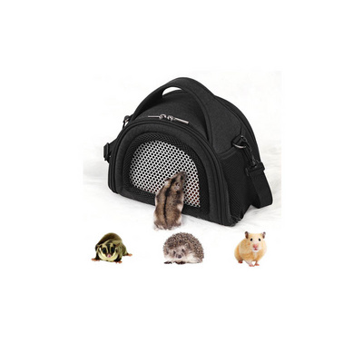 Portable Travel Outdoor Carrier Hamster Guinea Pig Carrier Bag Sugar Glider Pouch Small Animal Pet Carries Bag