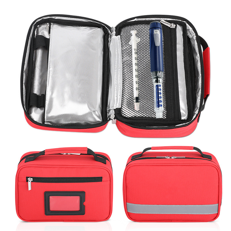 BSCI Factory Insulin Cooler Travel Case Cold Carrying Storage Organizer Diabetic Medication Cooler Bag