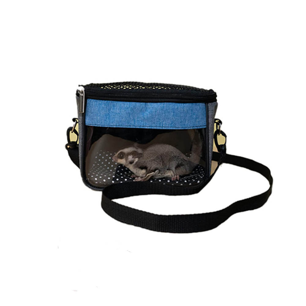 BSCI ISO Portable Outgoing Travel Handbags Sugar Glider Hedgehog Squirrels Hamsters Rabbits Guinea Pigs Pet Carrier Bag