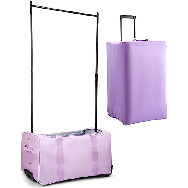 OEM factory hot selling  Collapsible Trolley Dance Bag Dance Duffle Bag with Garment Rack