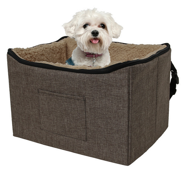 New Design Wholesale luxury customized brand Pet Bed  Small Dogs Cats car Booster Seat