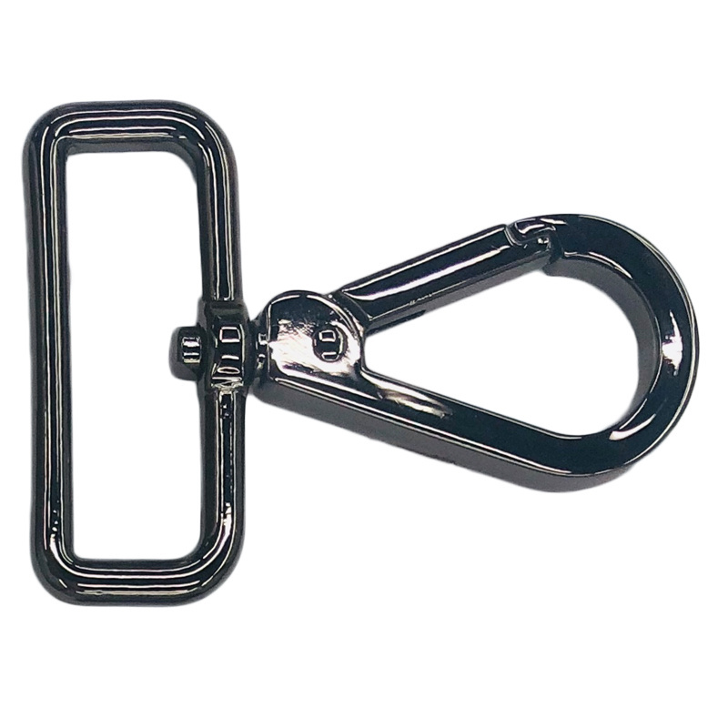 Wholesale Black nickel Color 38mm Metal Dog Hook For Bag Hardware