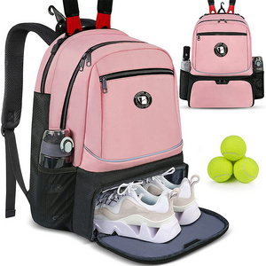 OEM Factory Custom Tennis Backpack Tennis Ball Bag With Shoes Compartment